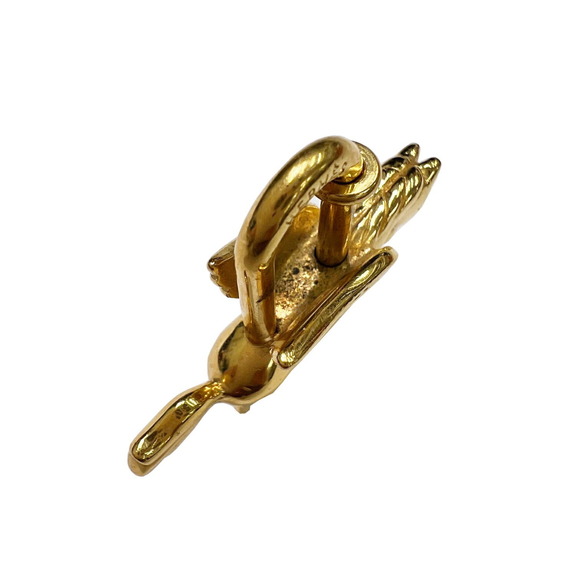 HERMES Cadena Pegasus Gold GP 1993 Limited Accessory Accessories Padlock Horse C - Picture 5 of 6